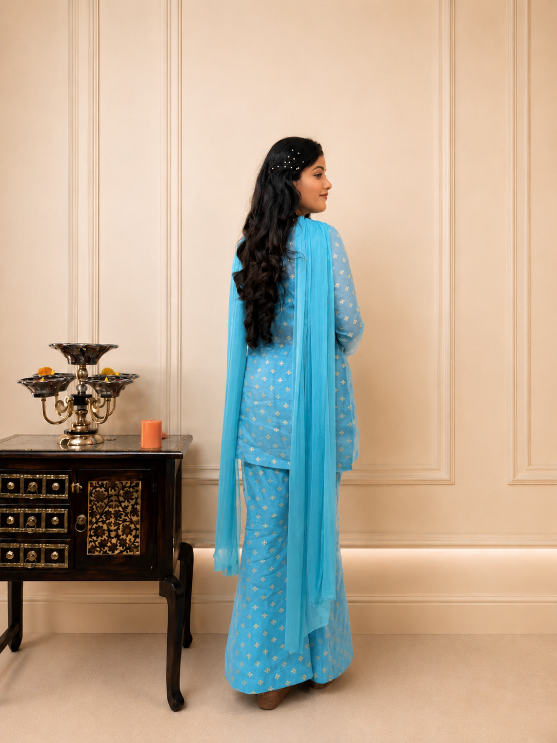 Celeste Chanderi Partywear Set - Image 3