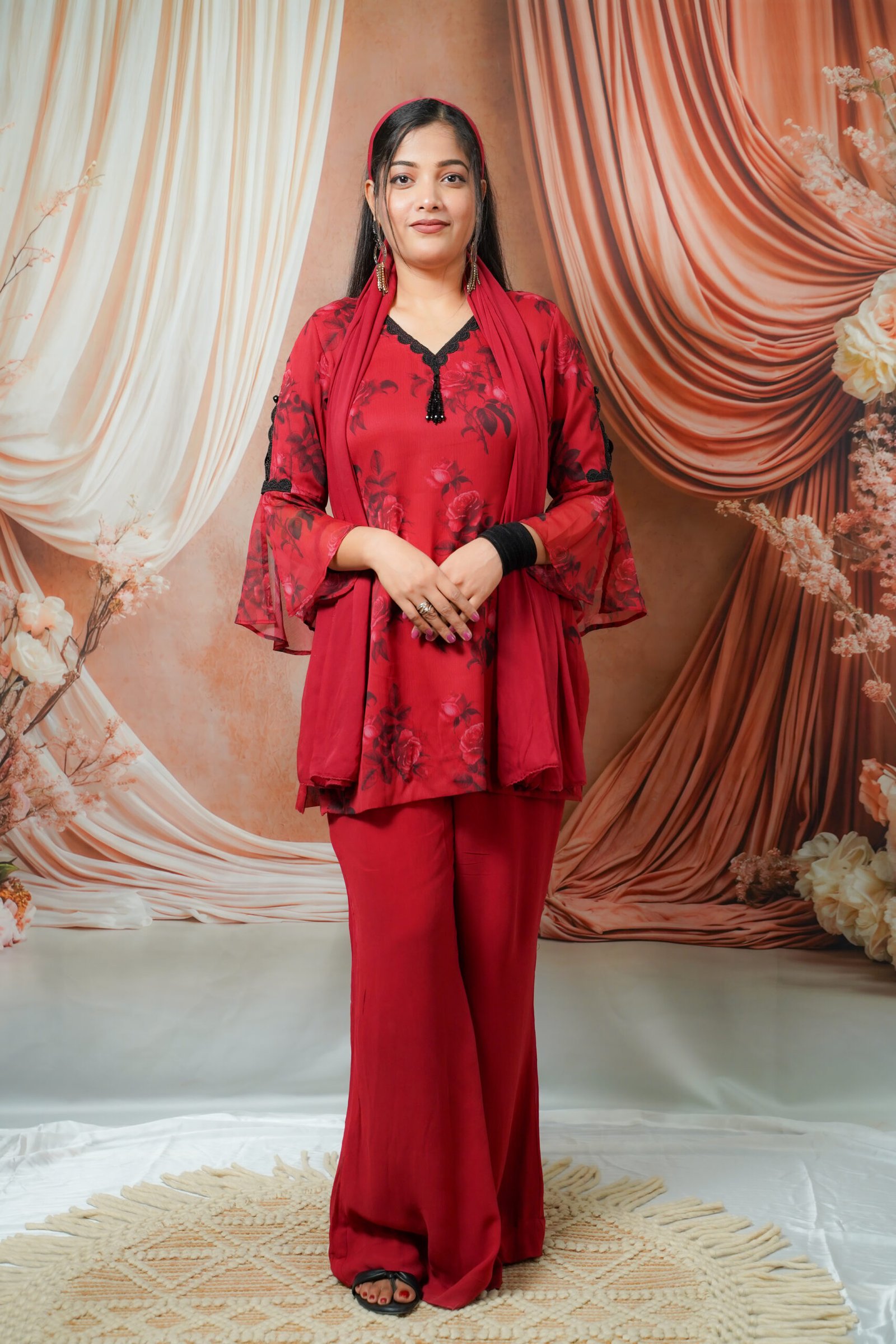Suit set ethnic wear fashion editorial