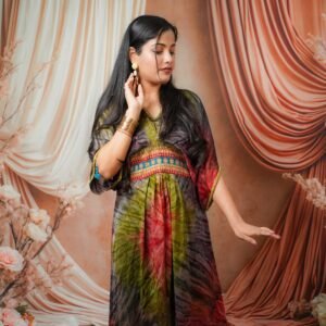 Mystic Aura Kaftan Dress