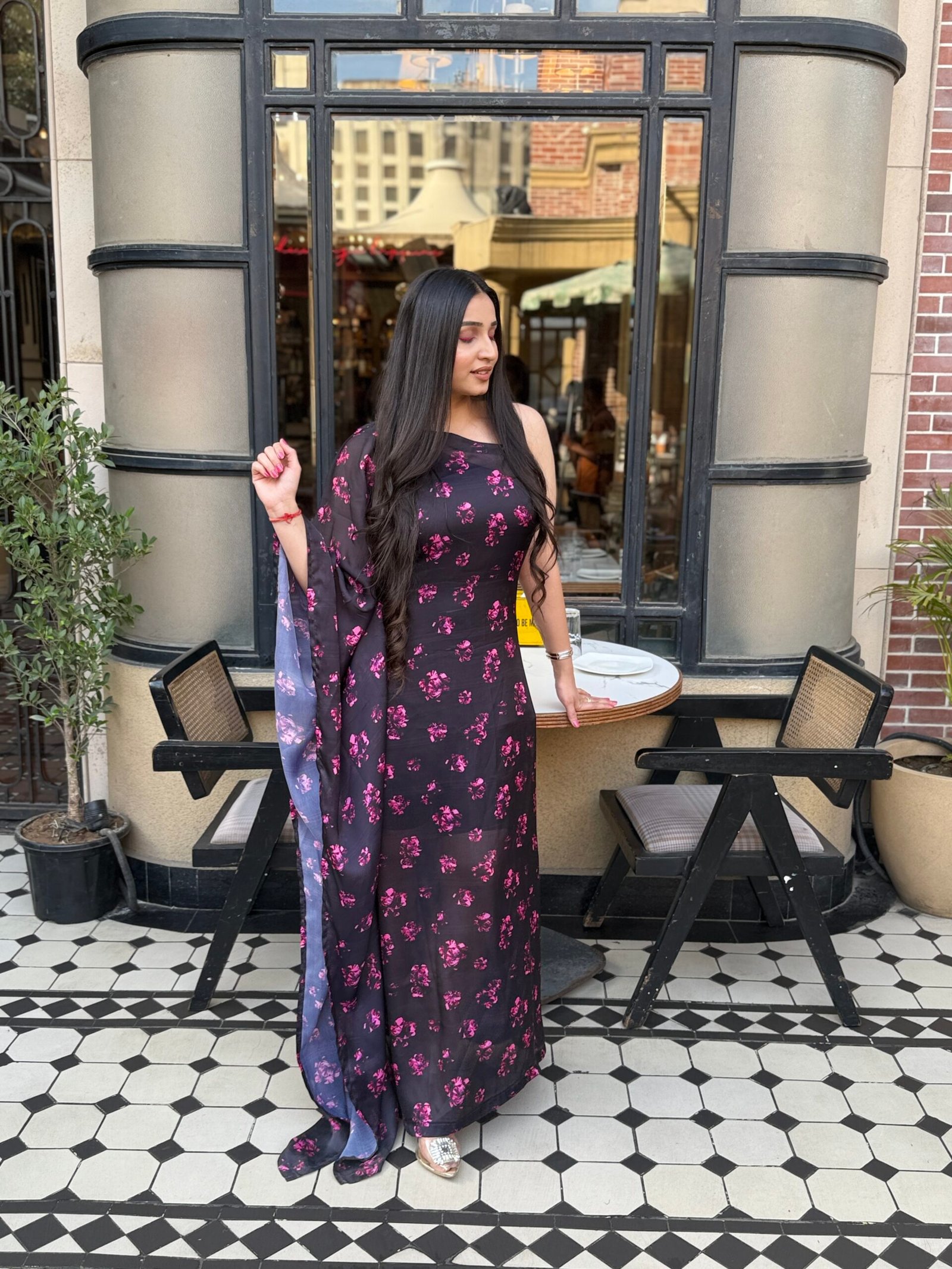Kaftan dress fashion editorial