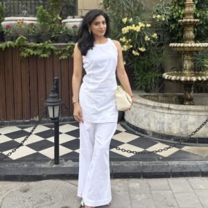 Pearl White Co-ord Set