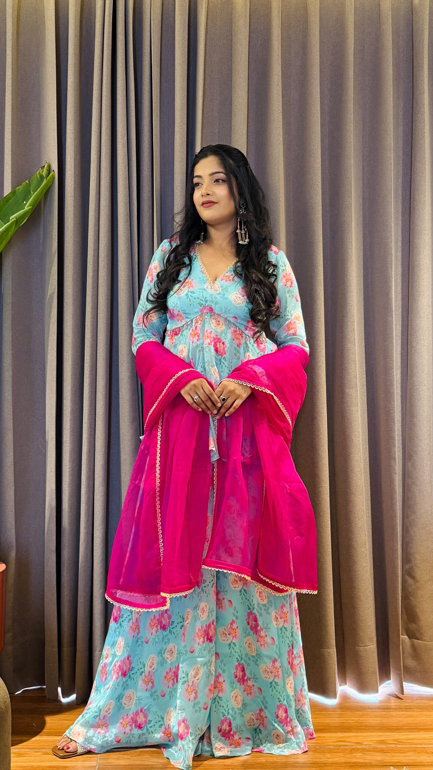 Fiza Floral Sharara
