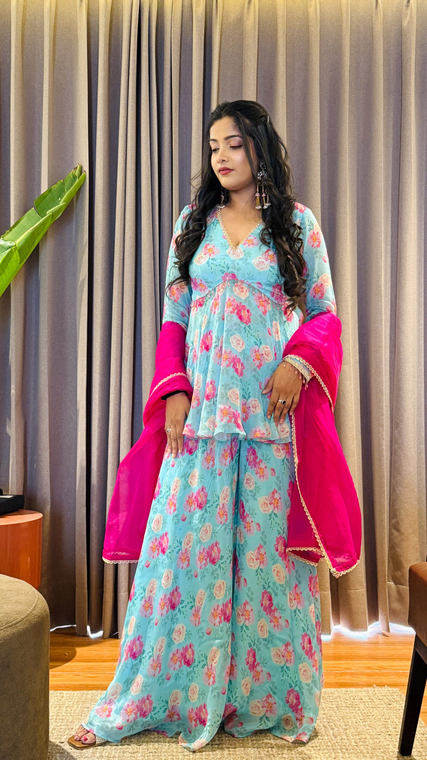 Fiza Floral Sharara - Image 2